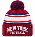 New York Football Red Pom