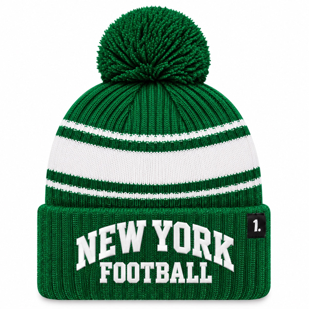 New York Football Green Pom